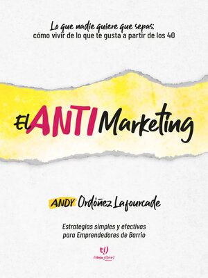 cover image of El AntiMarketing